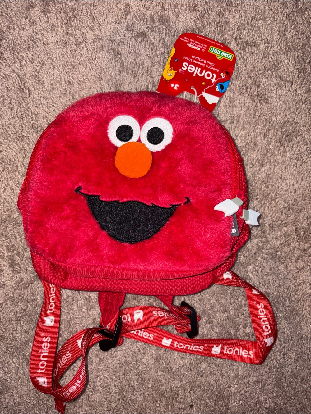 Tonies’ Elmo Plush Kids Backpack -